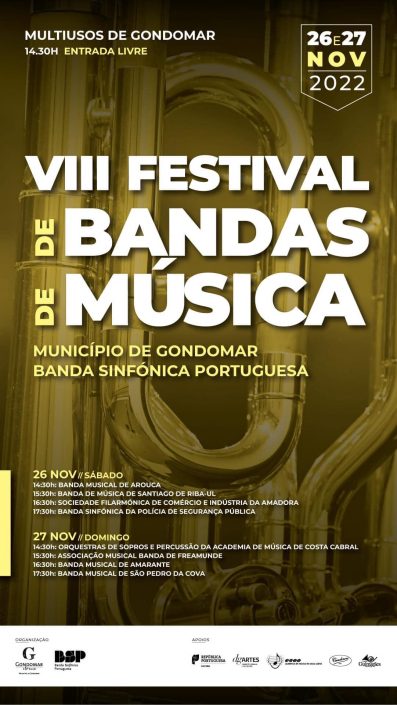 VIII FESTIVAL DE BANDAS DE MÚSICA DE GONDOMAR