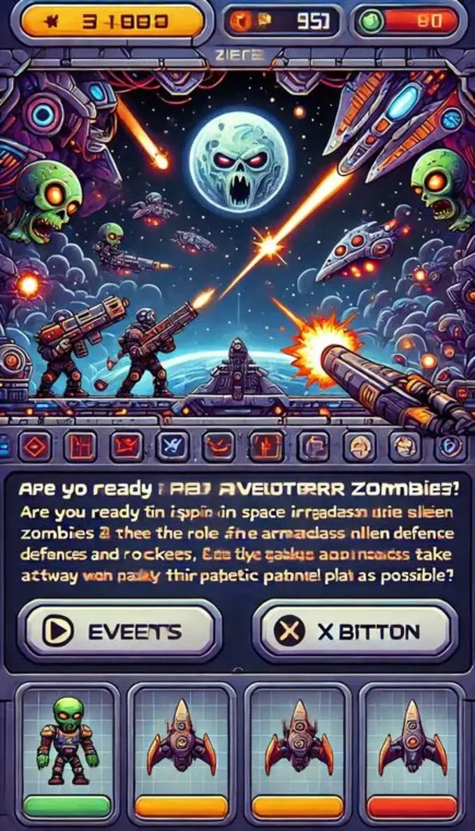 Segunda imagen para el juego Space Infinite Shooter zombies