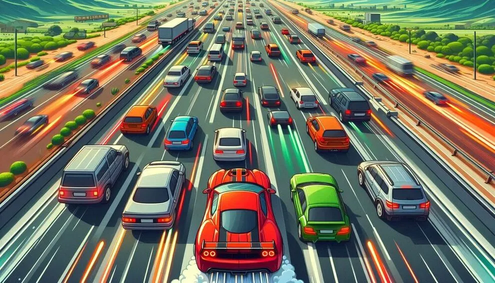 Imagen para representar el juego Car Traffic System