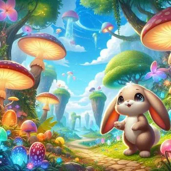 Imagen próxima al juego Rabbit Adventure