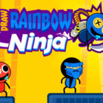 Draw Rainbow Ninja