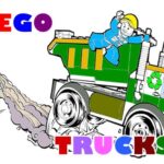 Lego Trucks Coloring